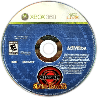 Chaotic: Shadow Warriors Xbox 360  box art